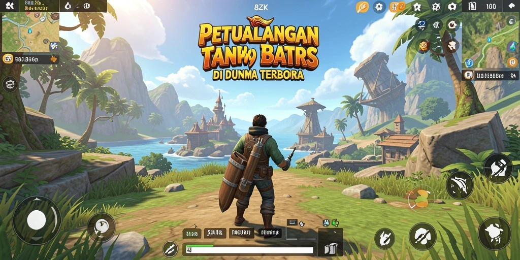 Gameplay 8ZK yang menakjubkan di dunia terbuka.