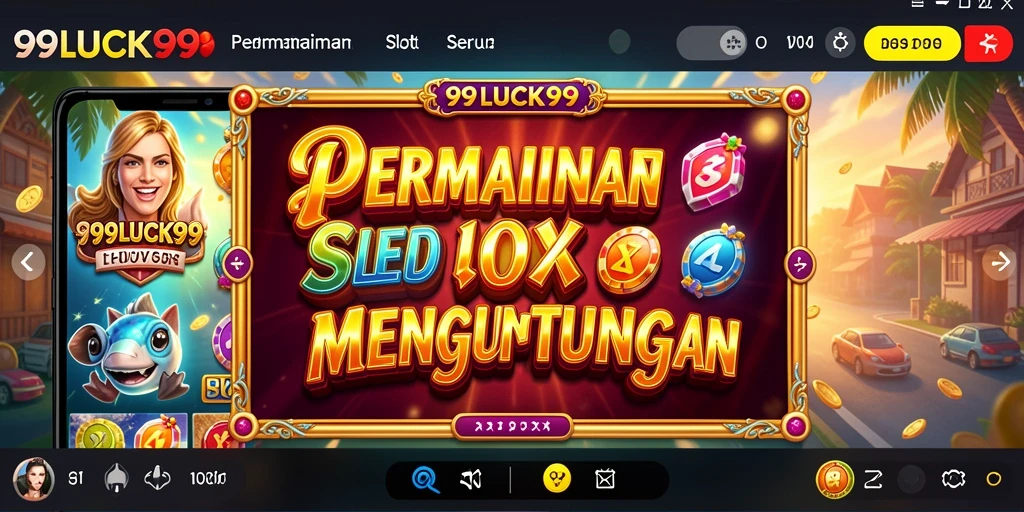 Screenshot 99LUCK99 menampilkan tampilan gameplay Slot yang menarik.
