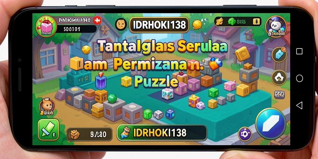 Screenshot gameplay IDRHOKI138 yang menunjukkan tantangan puzzle menarik.