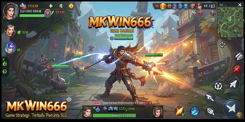 Tampilan menarik dari gameplay <strong>MKWIN666</strong> dengan elemen SLG yang mendalam.