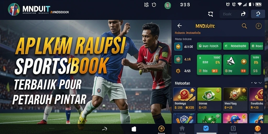 Tampilan antarmuka pengguna yang menarik dan informatif dari MNDUIT.