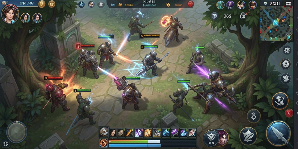 Tampilan menarik dari gameplay PG11 yang seru dan strategis.