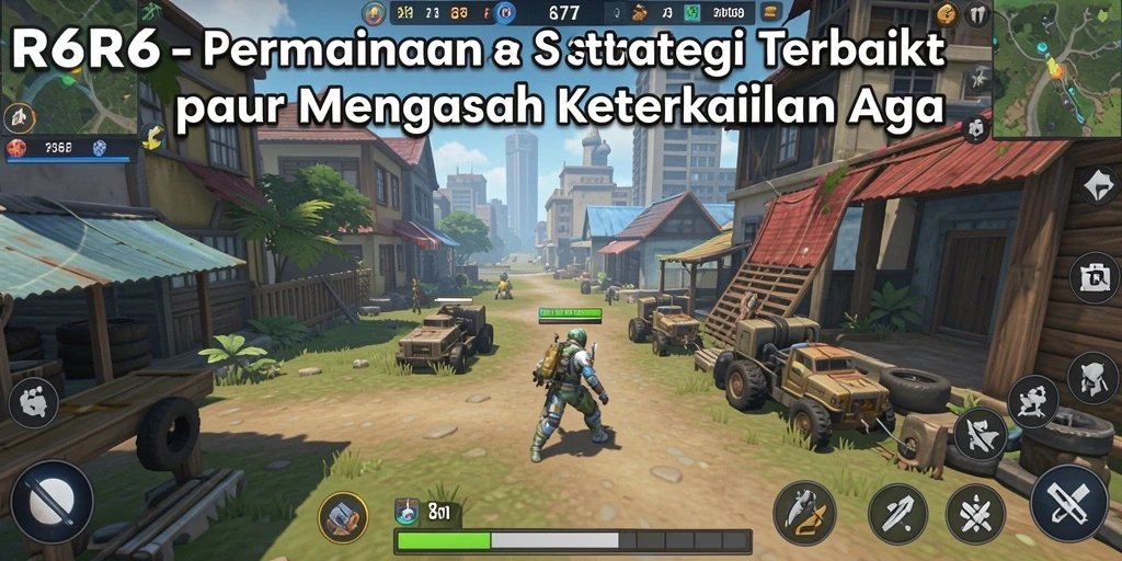 Tangkapan layar R6R6 menunjukkan aksi strategis yang mendebarkan.