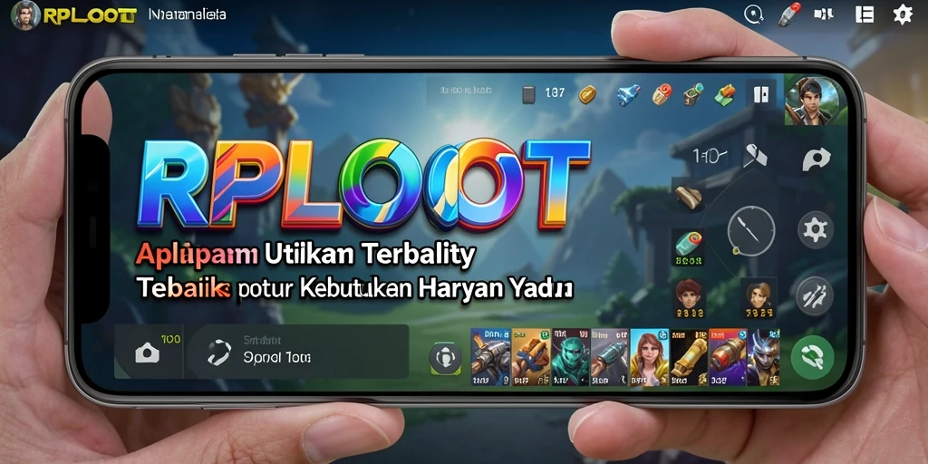 Screenshot utama RPLOOT menampilkan antarmuka yang ramah pengguna.