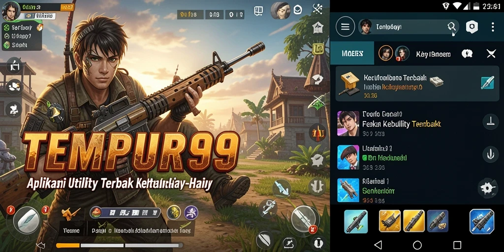 Tampilan antarmuka TEMPUR99 yang sederhana dan fungsional.