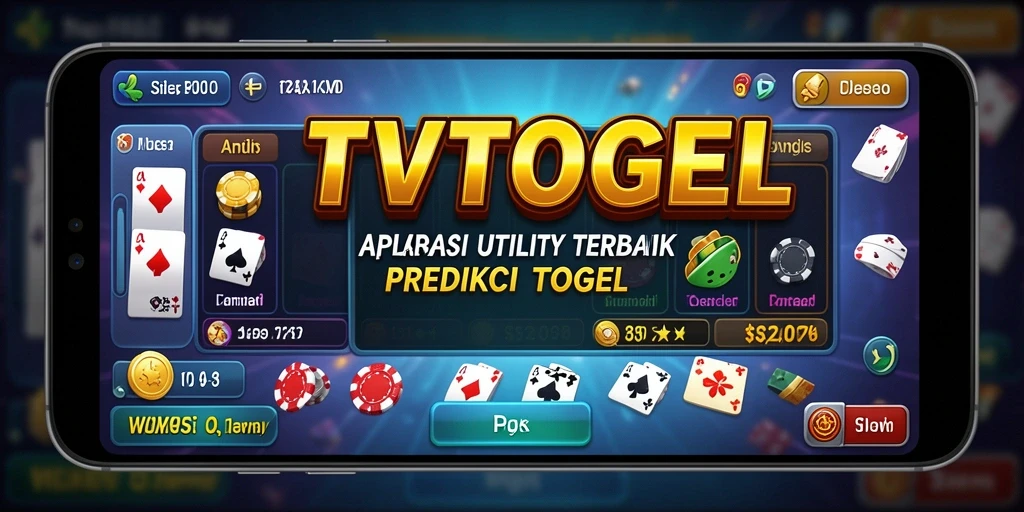 Tampilan utama TVTOGEL dengan fitur prediksi togel.